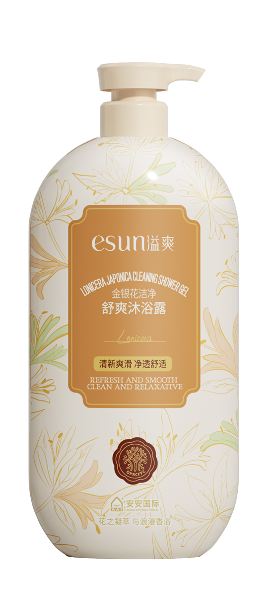 贝斯特国际金银花干净舒爽洗澡露