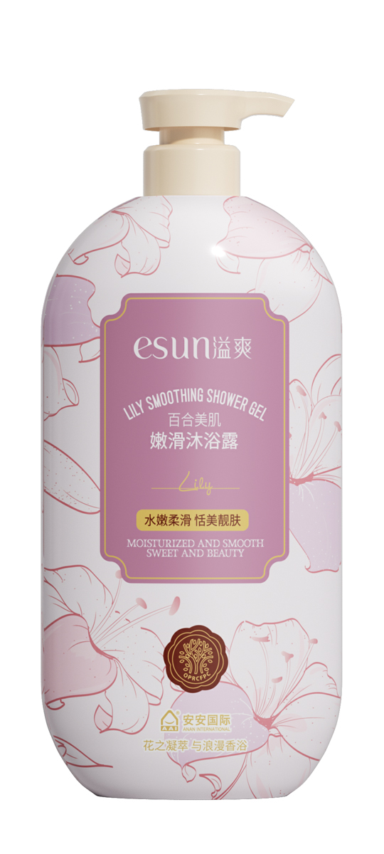 贝斯特国际百合美肌嫩滑洗澡露
